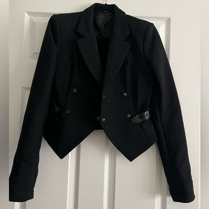 Alexander Wang Blazer with Mesh Detailing on sides